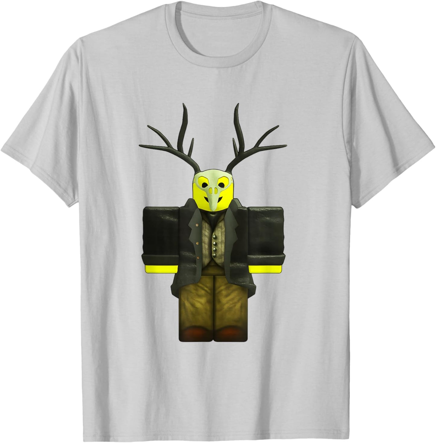 Cultist in The Forest Kids Run 99 Nights Halloween Escape T-Shirt - T-Shirt | Ash