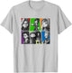 Dragon Quest VII Reimagined Character Blocks T-Shirt - T-Shirt | Ash