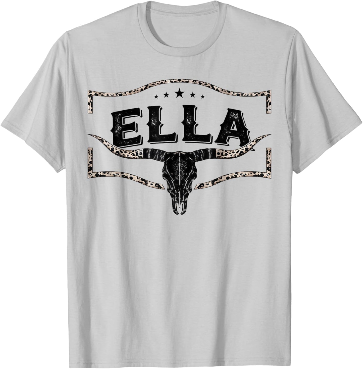 Retro Classic Ella Vintage Gift Women Kids T-Shirt - T-Shirt | Ash