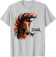 Year of The Horse Chinese New Year 2026 Traditional Art T-Shirt - T-Shirt | Ash