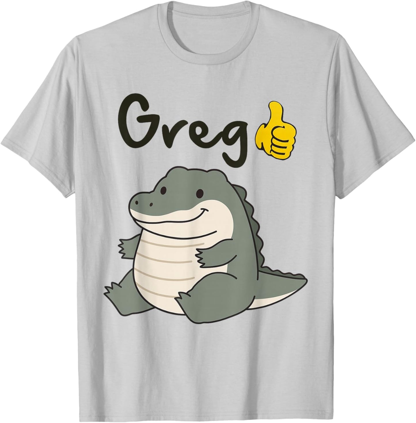 Greg Crocodile Meme Sarcasm Funny Humor Greg Meme Gen Z T-Shirt - T-Shirt | Ash