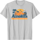 Ainokea Hawaiian T-Shirt - T-Shirt | Ash