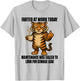 Tiger Farted at Work Today Maintenance was Called to Look T-Shirt - T-Shirt | Ash
