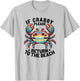If Crabby Please Return to the Beach Funny Summer Vacation T-Shirt - T-Shirt | Ash