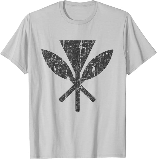 Vintage Kanaka Maoli Native Hawaiian Kingdom T-Shirt - T-Shirt | Ash