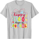 Happy 100 Days of School Coquette Bow Teacher Girl 100th Day T-Shirt - T-Shirt | Ash