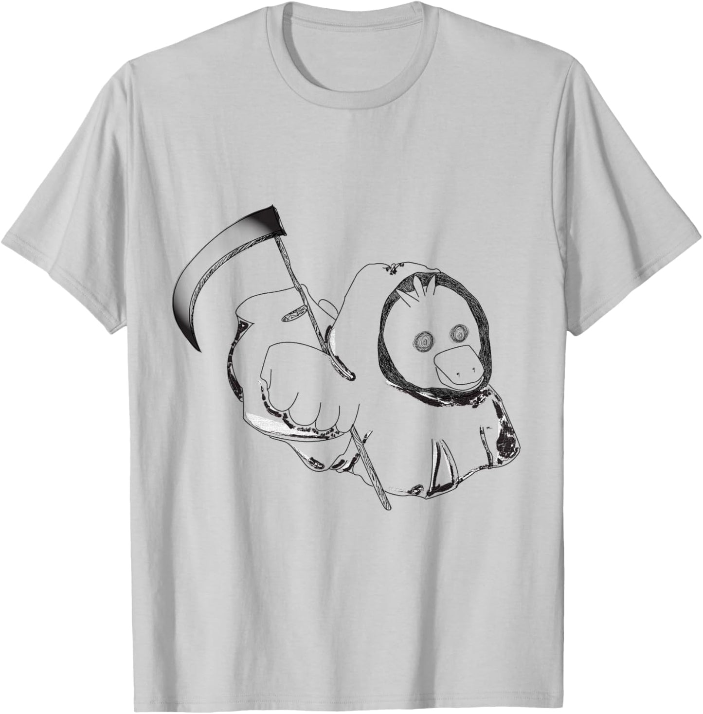Ducky Reaper T-Shirt - T-Shirt | Ash