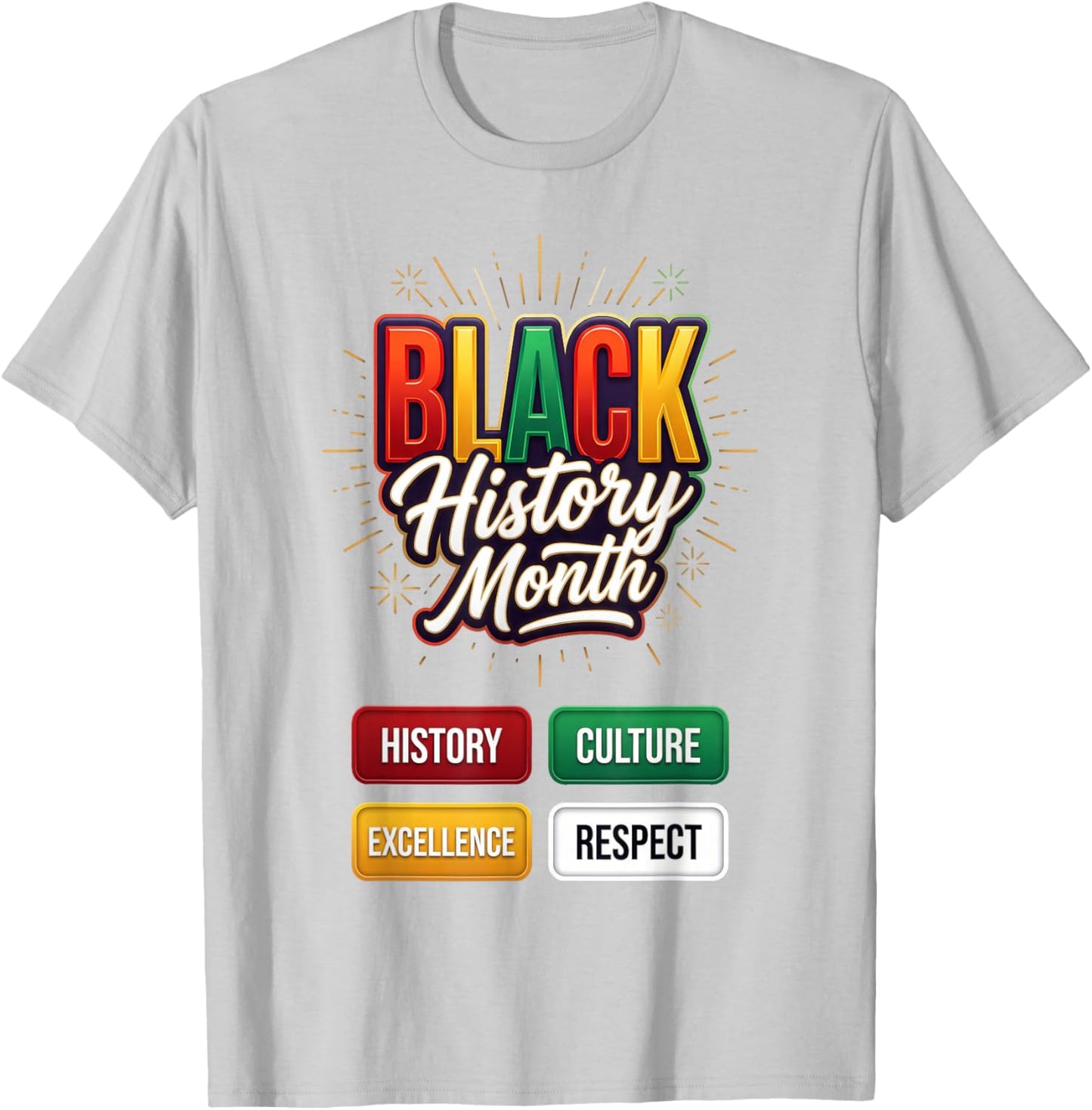 Black History Month Africa African Kids T-Shirt - T-Shirt | Ash
