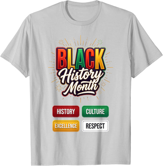 Black History Month Africa African Kids T-Shirt - T-Shirt | Ash