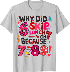 Maths Fancy Dress Idea for Kids Maths Outfit with Numbers On T-Shirt - T-Shirt | Ash