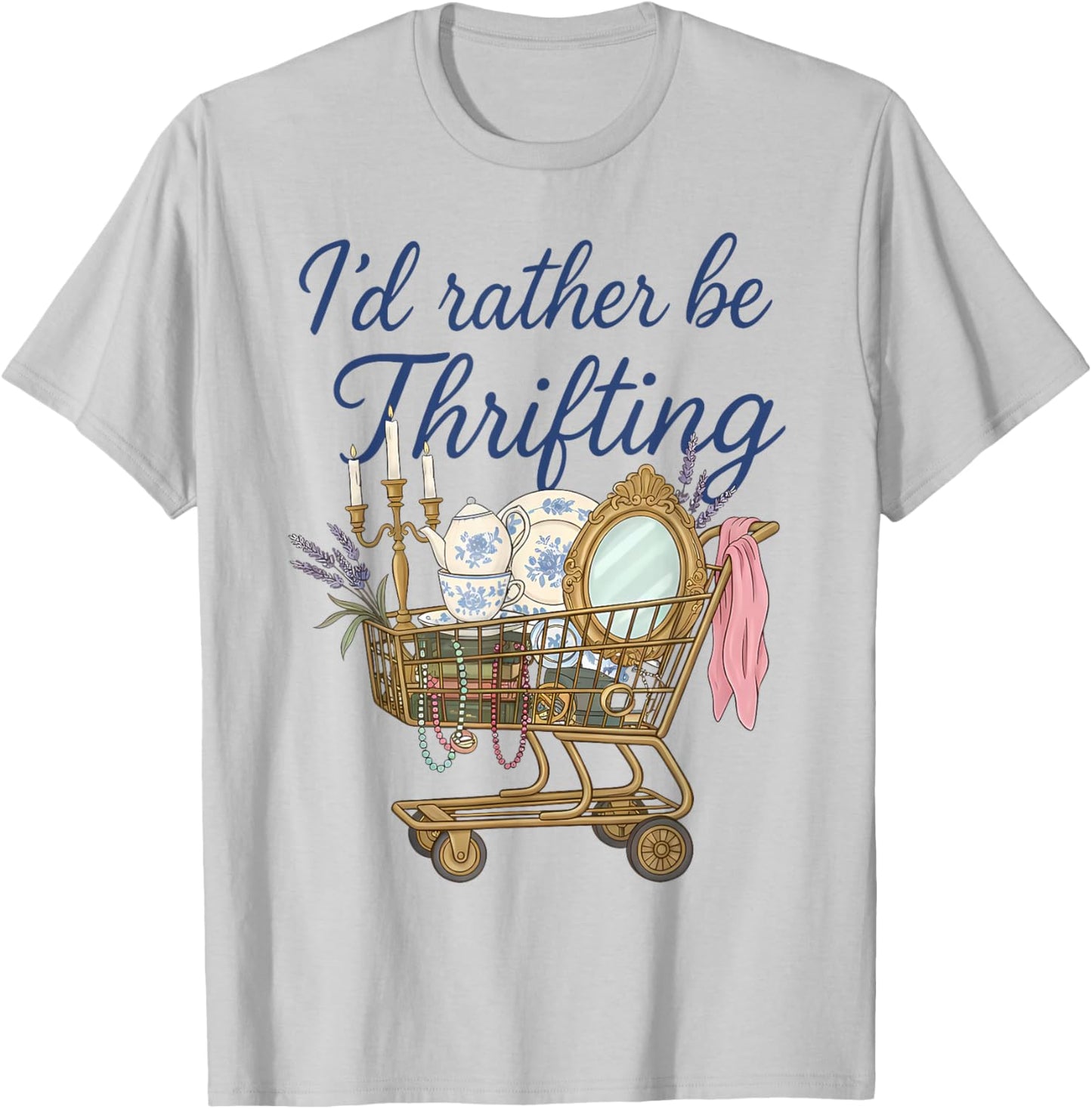 Thrift Lover T-Shirt - T-Shirt | Ash