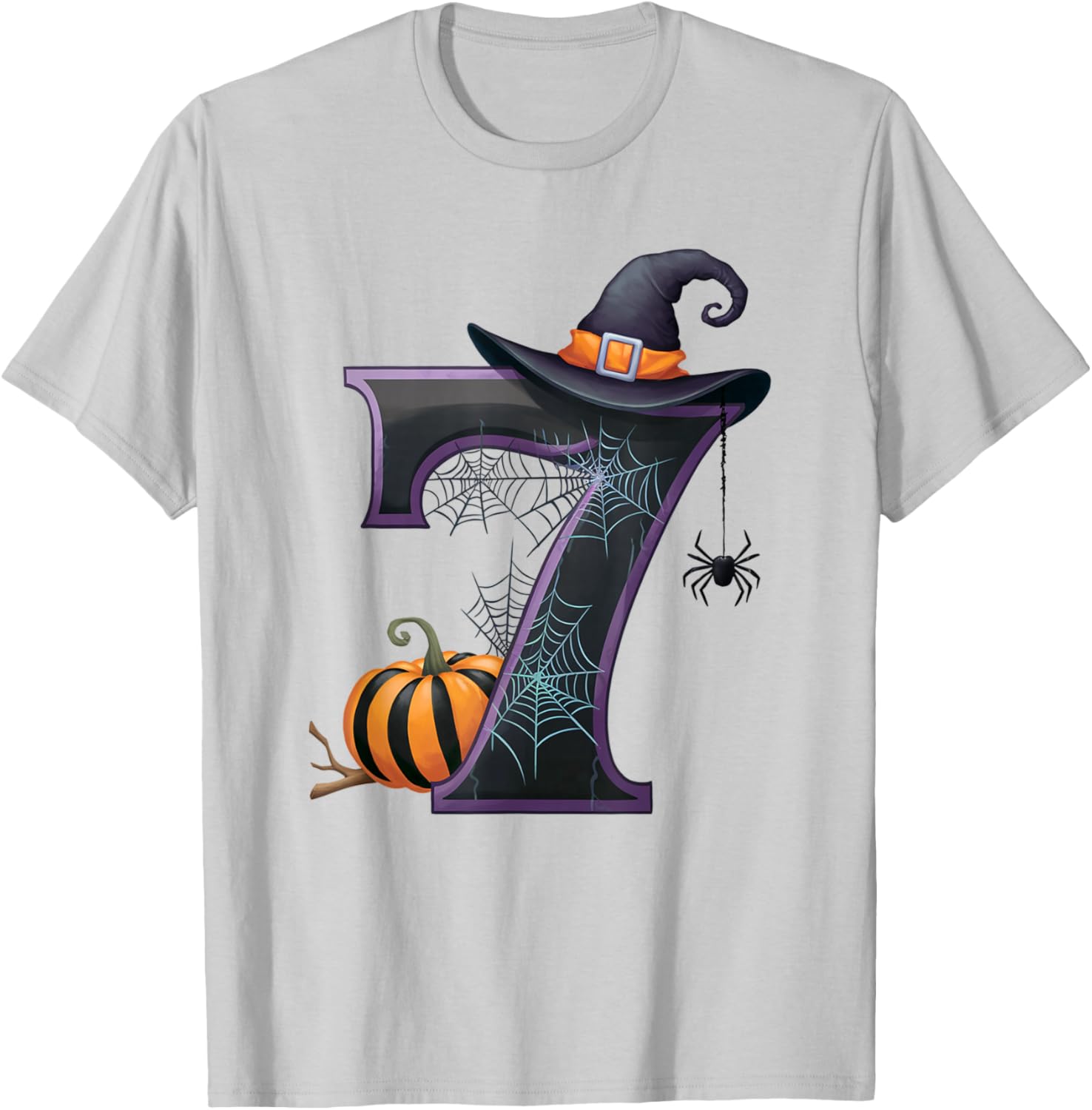 Six Seven Meme 6 7 Funny Halloween Couple Matching Costume T-Shirt - T-Shirt | Ash