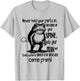 Frog Never Hold Your Farts in They Travel Up Your Spine Into T-Shirt - T-Shirt | Ash