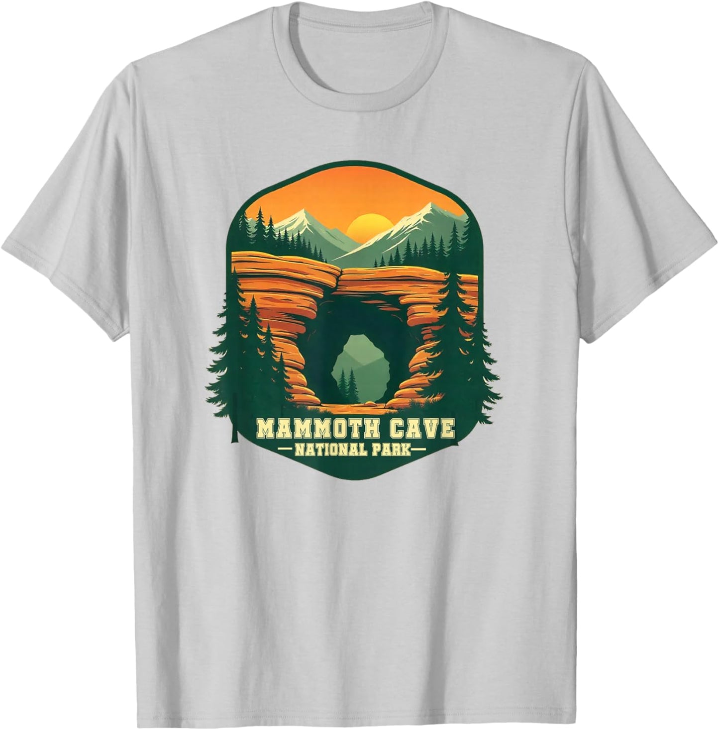 Mammoth Cave National Park Souvenir Kentucky Men Women T-Shirt - T-Shirt | Ash