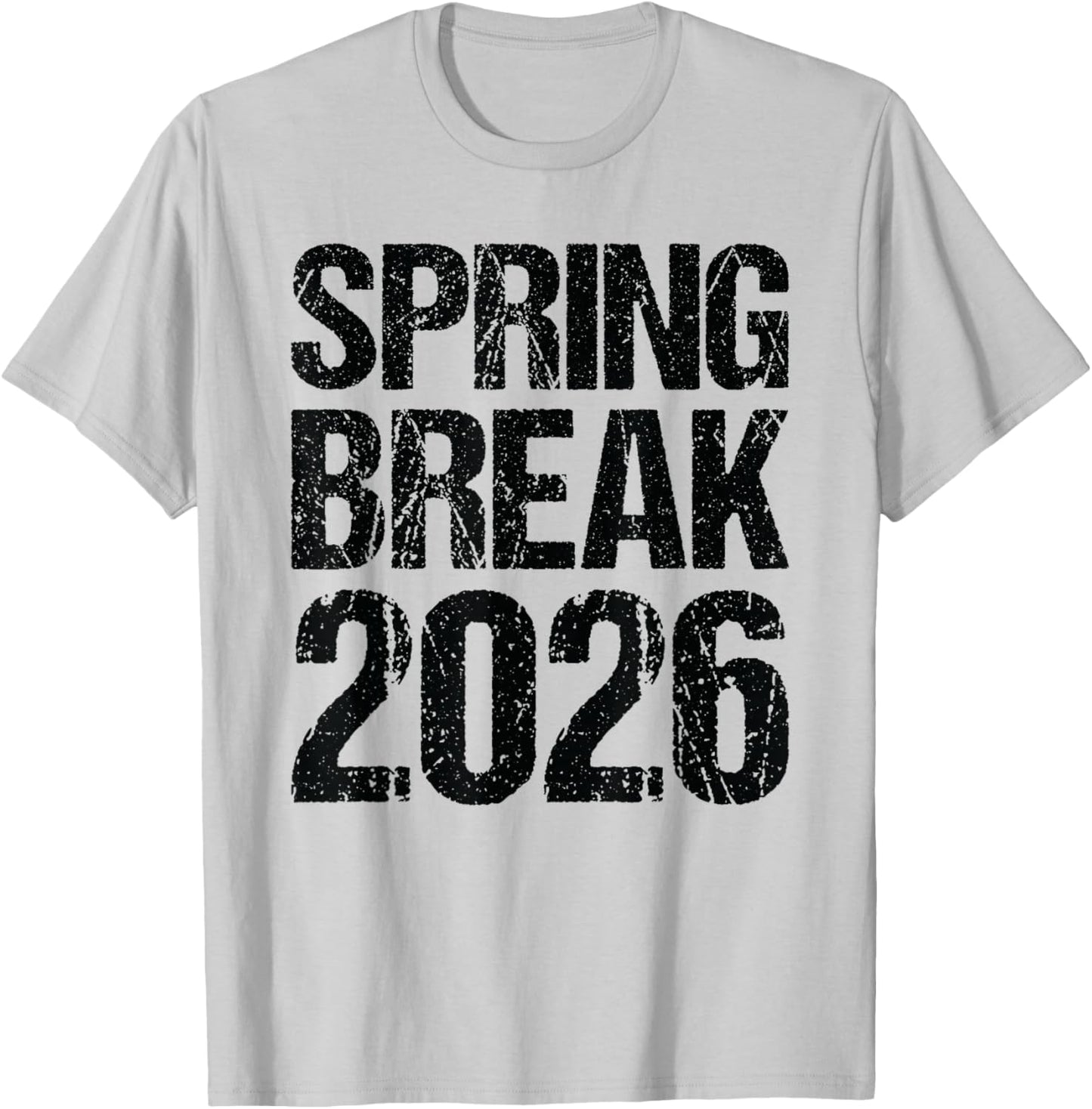 Vintage Spring Break 2026 Funny Spring Break Teacher T-Shirt - T-Shirt | Ash