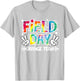 Field Day Orange Team Funny for Teacher Kids Field Day Games T-Shirt - T-Shirt | Ash