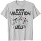 Disney Mickey and Friends Family Vacation 2026 Full Party T-Shirt - T-Shirt | Ash