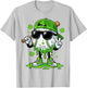 Baseball Drip Ice Cream Boys Youth Kids St Patricks Day T-Shirt - T-Shirt | Ash