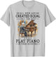 Old Man - All Men are Created Equal T-Shirt - T-Shirt | Ash