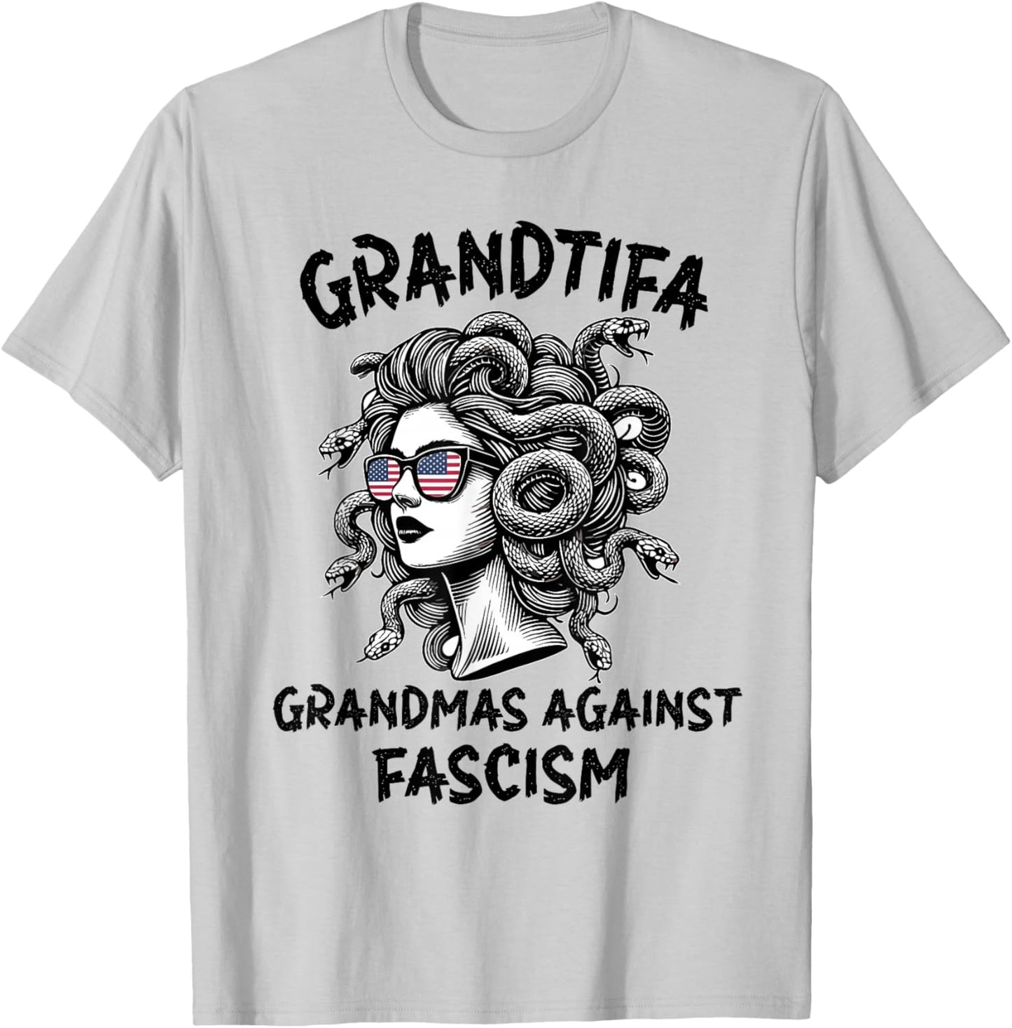 Protest Medusa Feminist T-Shirt - T-Shirt | Ash