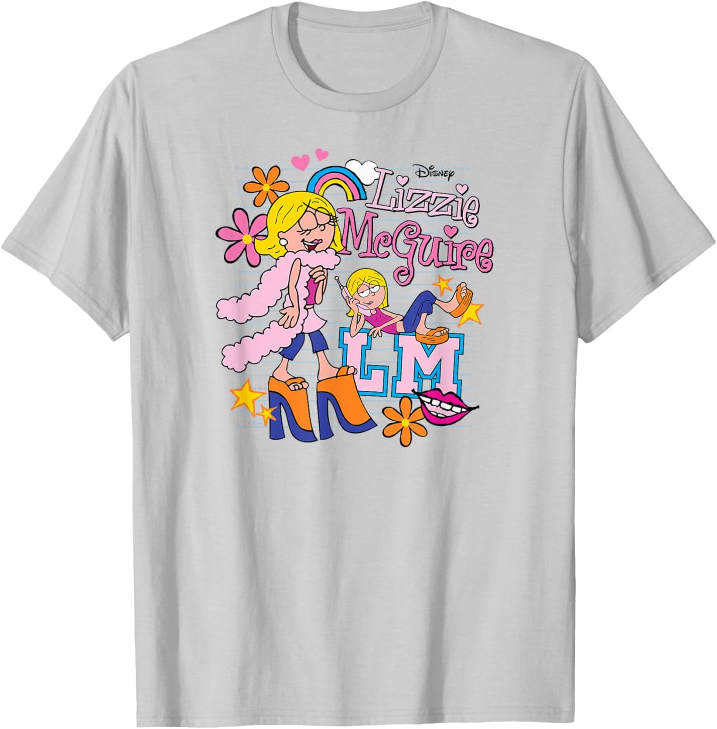 Lizzie McGuire - Fashionista - Notebook T-Shirt - T-Shirt | Ash