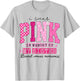 I Wear Pink in Memory of My Sister Breast Cancer Awareness T-Shirt - T-Shirt | Ash