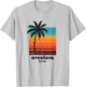 Aventura Florida Retro Vintage Weathered Souvenir T-Shirt - T-Shirt | Ash