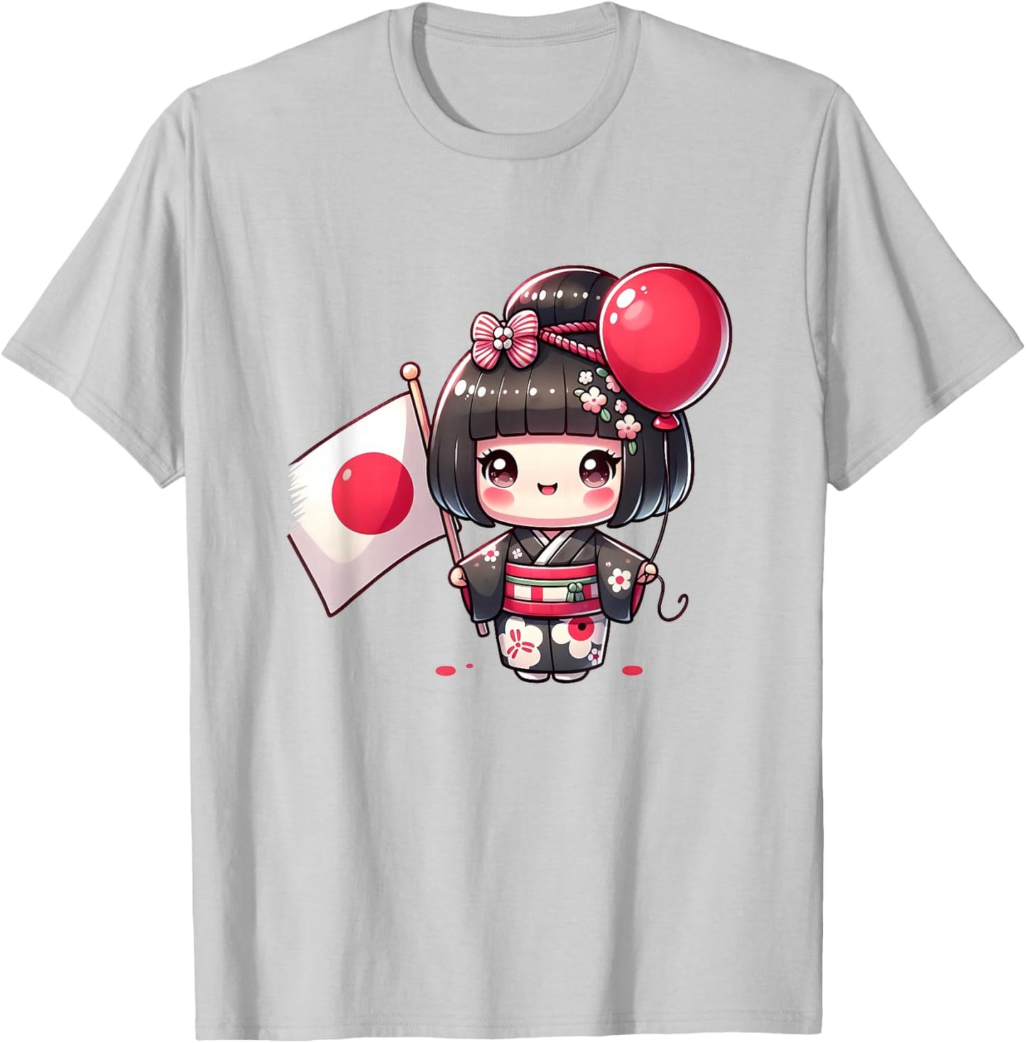 Japan Shirt for Girls, Japanese Flag, Japanese maps Youth T-Shirt - T-Shirt | Ash