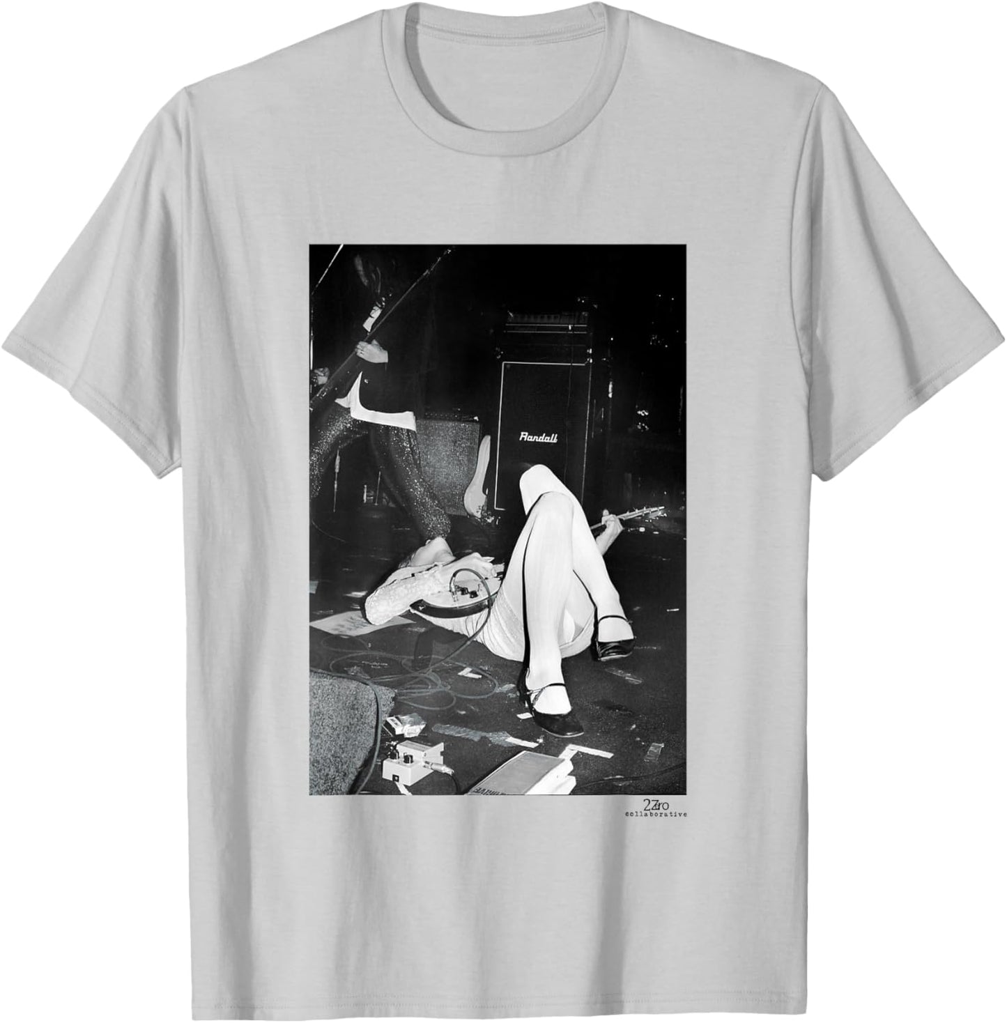 Hole Live Courtney Love Club Lingerie LA by Phil Nicholls T-Shirt - T-Shirt | Ash