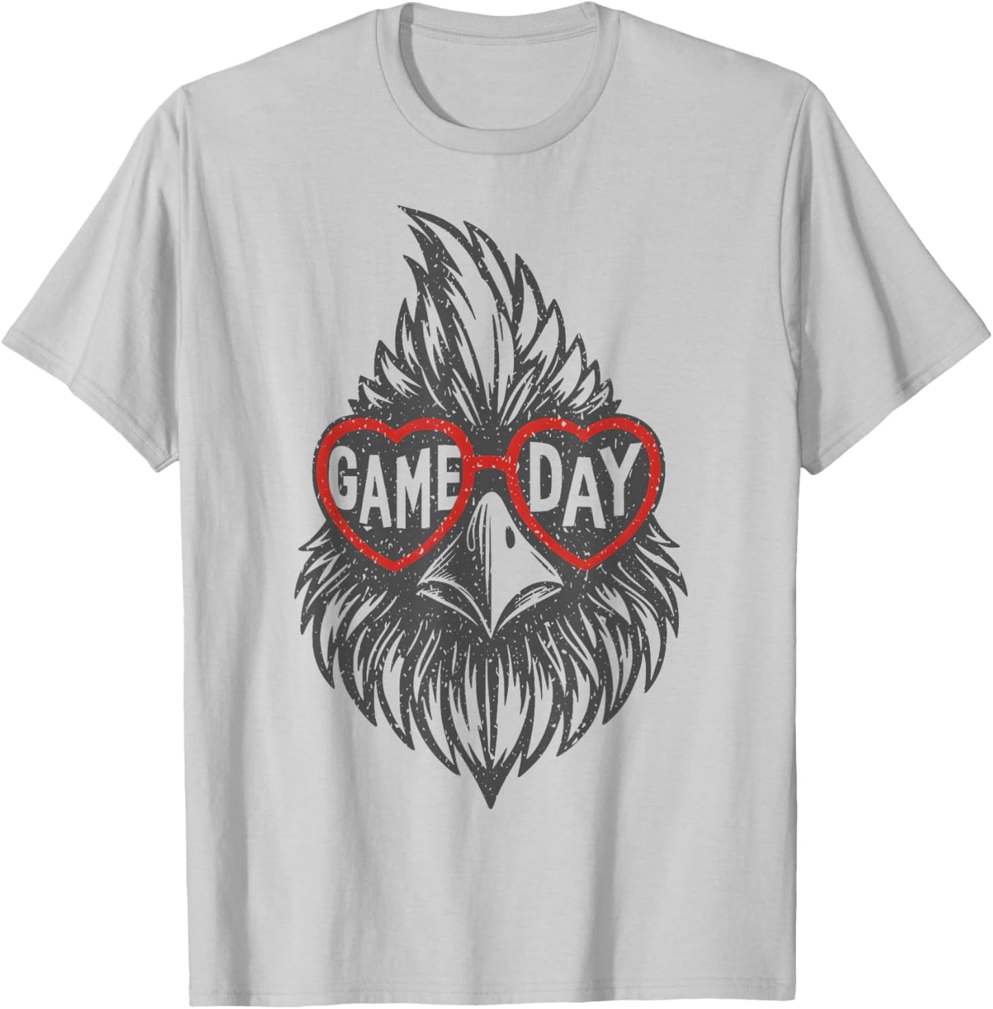 Vintage Retro Cardinal Name Game Day Gift Women Kid T-Shirt - T-Shirt | Ash