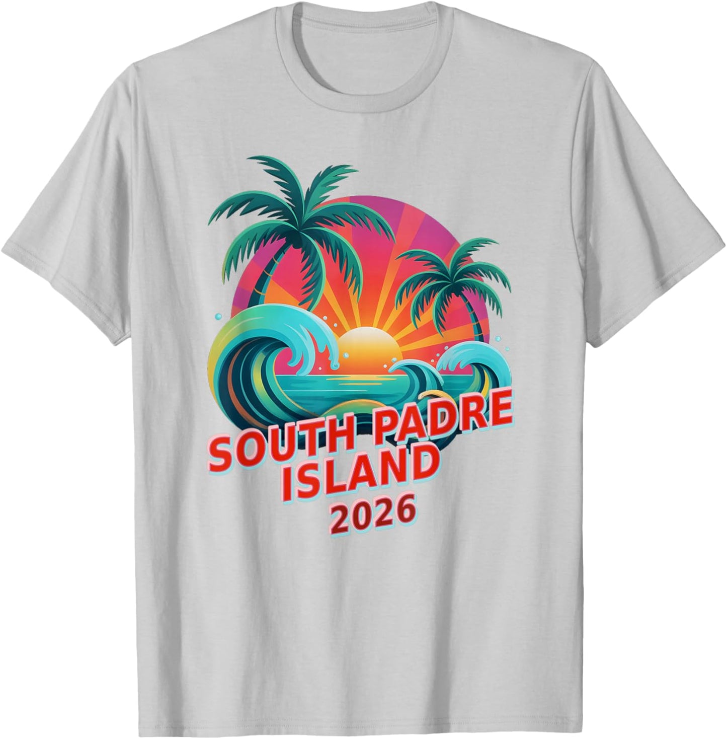 All Girls South Padre Island 2026 Birthday Trip Pink T-Shirt - T-Shirt | Ash