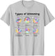 Types of Stimming T-Shirt - T-Shirt | Ash