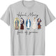 Hail Mary Full of Grace, Blessed Virgin Mary, Bible Verse T-Shirt - T-Shirt | Ash