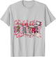 Unit Secretary Medical Admin Support Leopard Print Design T-Shirt - T-Shirt | Ash