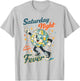Disco Party Birthday Dancing Queen Saturday Night A Fever T-Shirt - T-Shirt | Ash