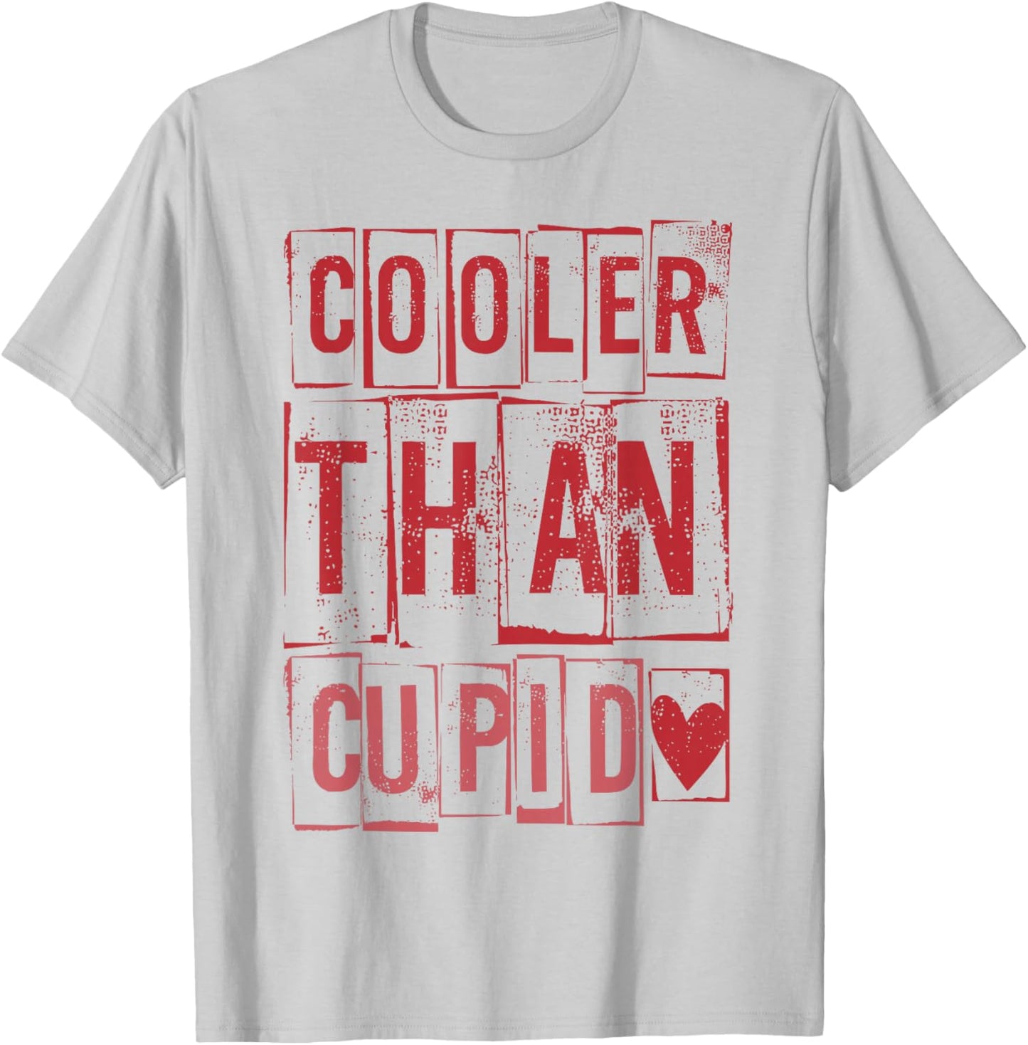 Cooler Than Cupid Cute Valentine's Day Kids Boys Girls T-Shirt - T-Shirt | Ash