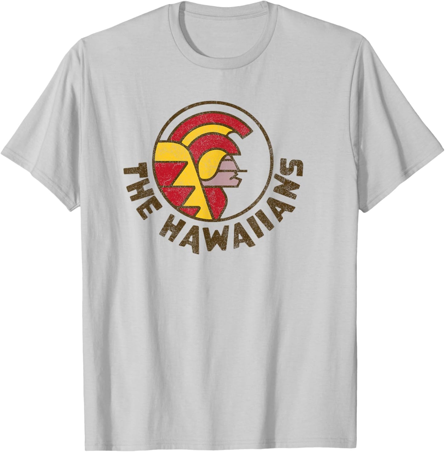 Honolulu Hawaiians Vintage Football Retro 70s Sports T-Shirt - T-Shirt | Ash