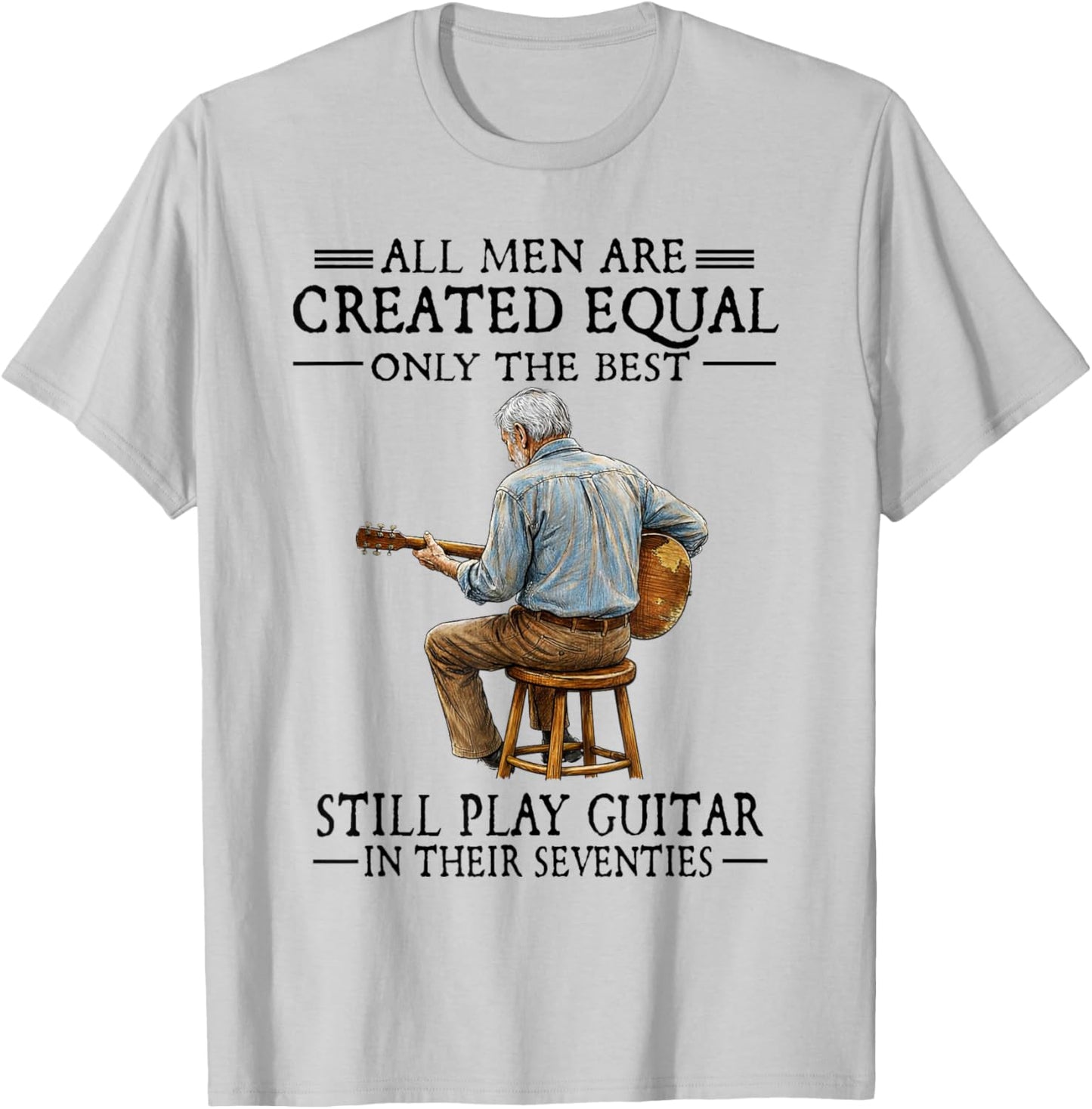 All Men are Created Equal T-Shirt - T-Shirt | Ash
