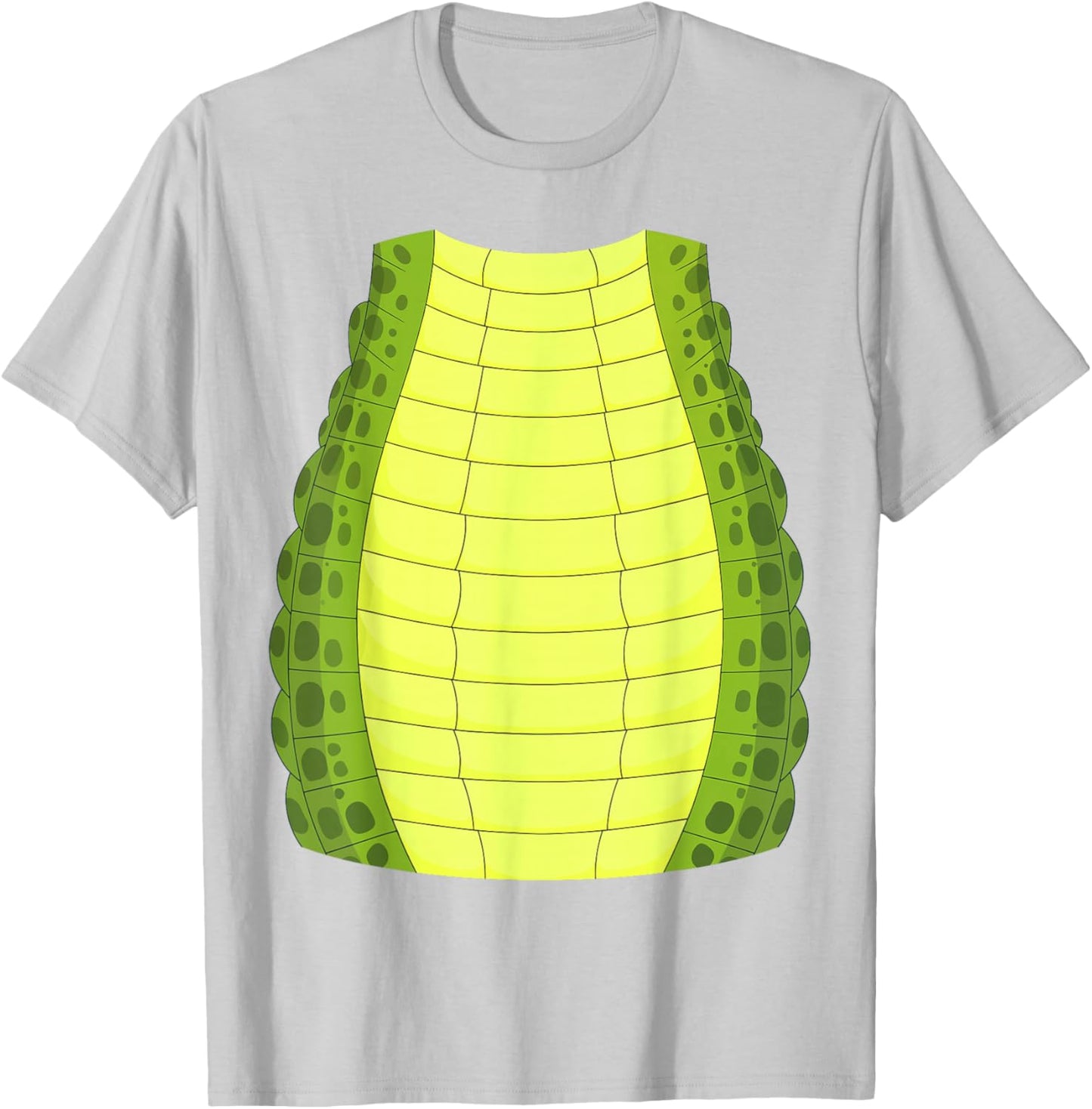 Crocodile Belly Shirt Adult Kids Men Women Alligator Costume T-Shirt - T-Shirt | Ash