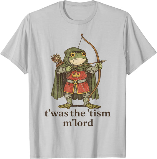 TWAS The Tism M Lord Frog Autism Awareness T-Shirt - T-Shirt | Ash