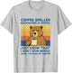Funny Grizzly Bear Coffee Spelled Backwards Eeffoc Humor T-Shirt - T-Shirt | Ash