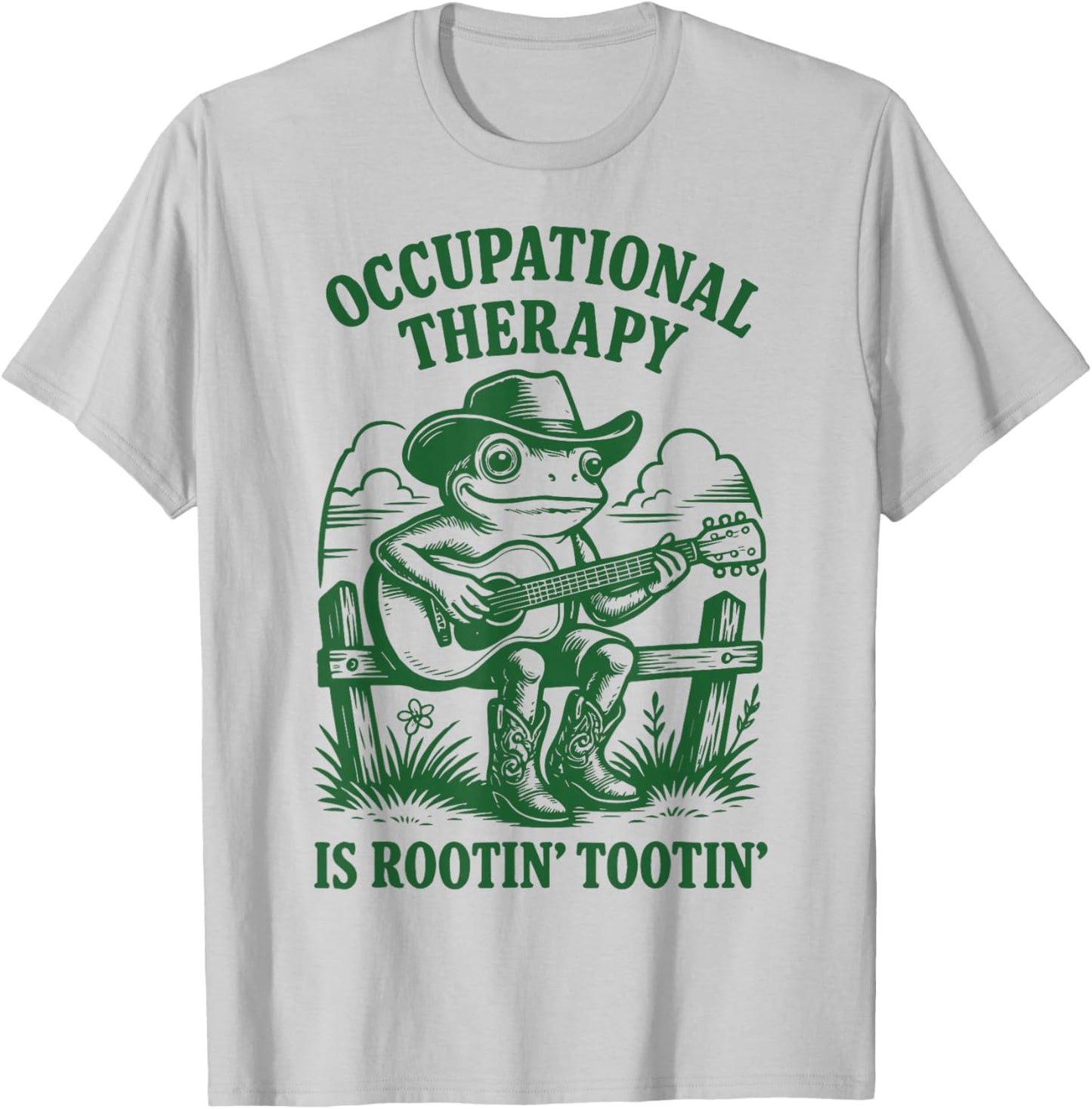 Occupational Therapy is Rootin' Tootin' T-Shirt - T-Shirt | Ash