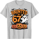 Funny Ghost Bat Pumpkin Halloween - Haunted by 67 T-Shirt - T-Shirt | Ash