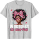 Black Women in October We Wear Pink Breast Cancer Awareness T-Shirt - T-Shirt | Ash