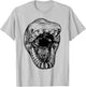 Greenland Shark Face Vintage Engraving Ocean Species T-Shirt - T-Shirt | Ash