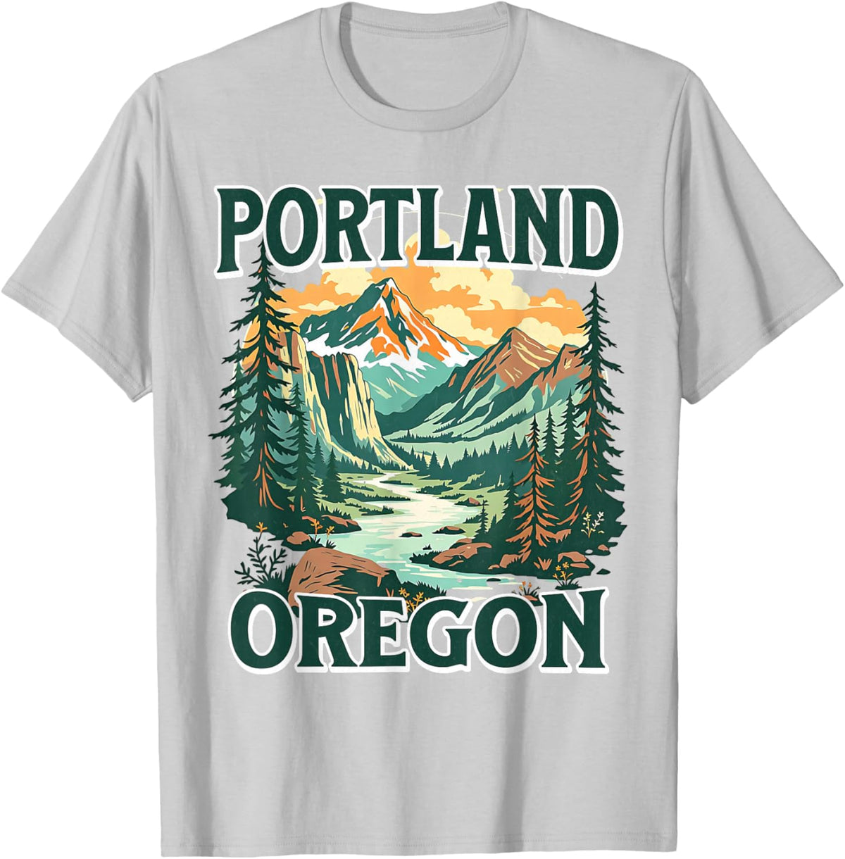 Portland T-Shirt - T-Shirt | Ash