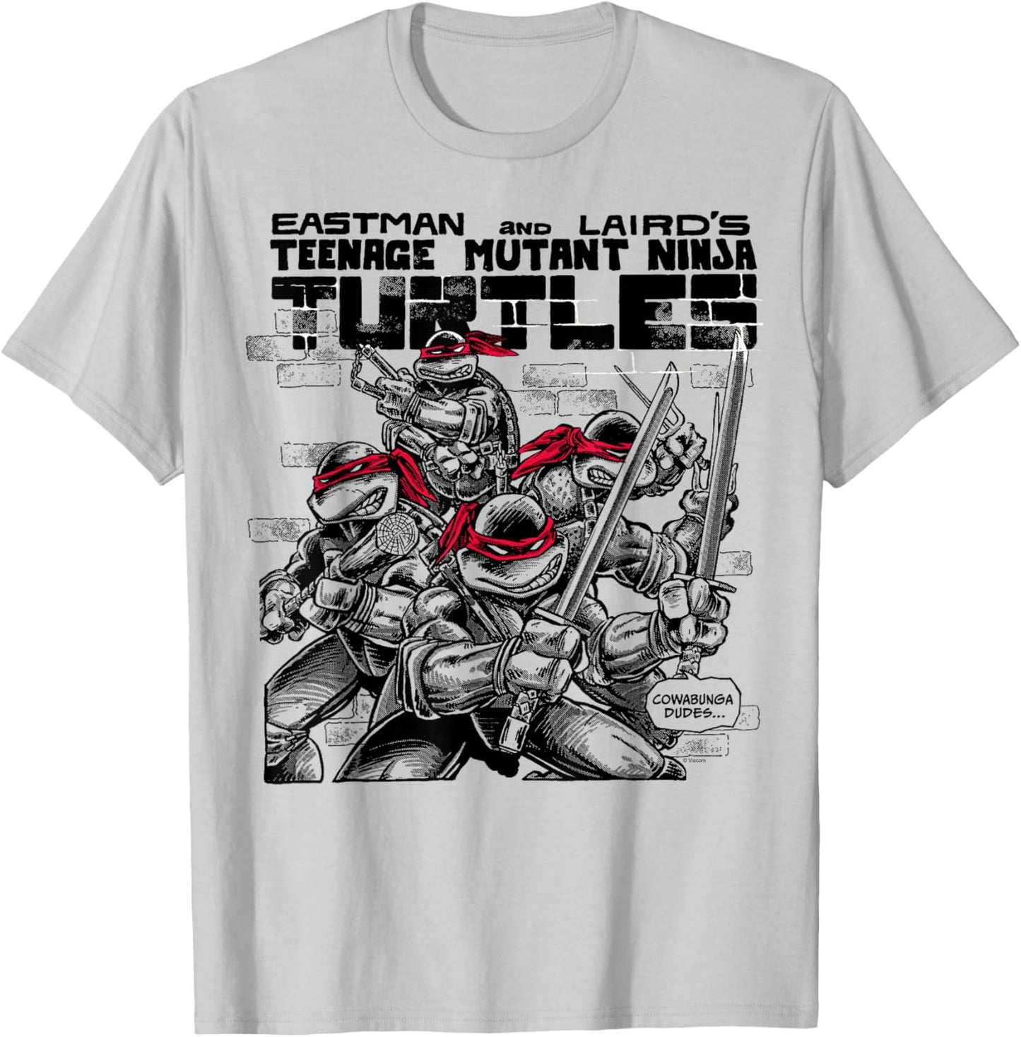 Teenage Mutant Ninja Turtles - Comic T-Shirt - T-Shirt | Ash