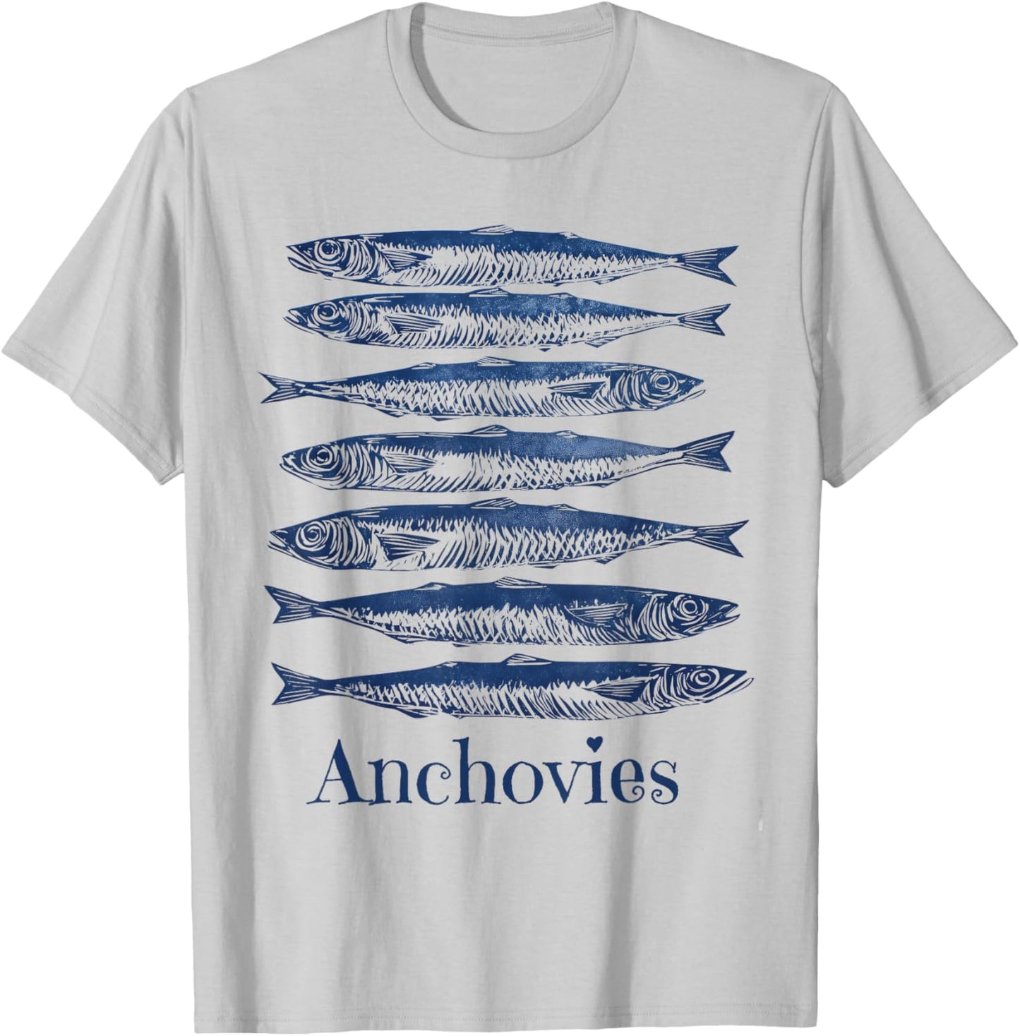 Anchovies T-Shirt - T-Shirt | Ash