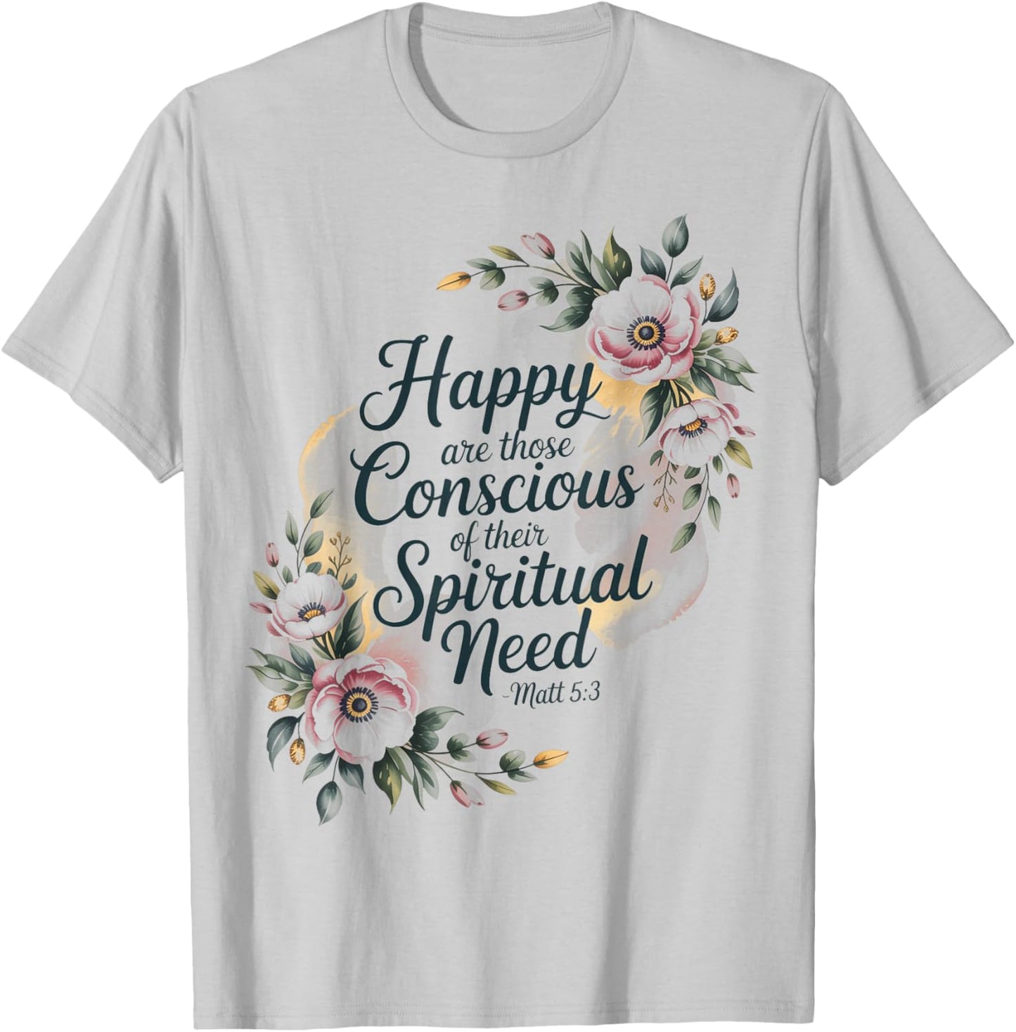 Jehovah's Witness 2026 Year Text Happy Spiritual JW ORG JW T-Shirt - T-Shirt | Ash