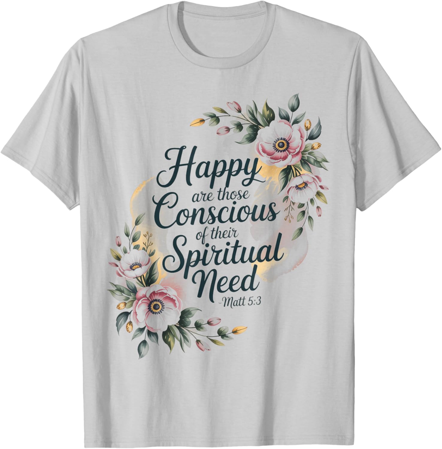 Jehovah's Witness 2026 Year Text Happy Spiritual JW ORG JW T-Shirt - T-Shirt | Ash